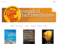 Tablet Screenshot of evangelicaltract.com